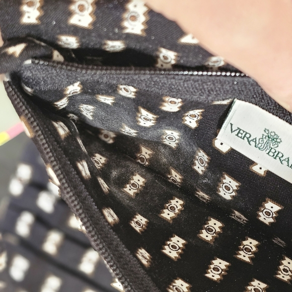 Vera Bradley Zebra Trifold Wallet With Strap - Picture 7 of 7